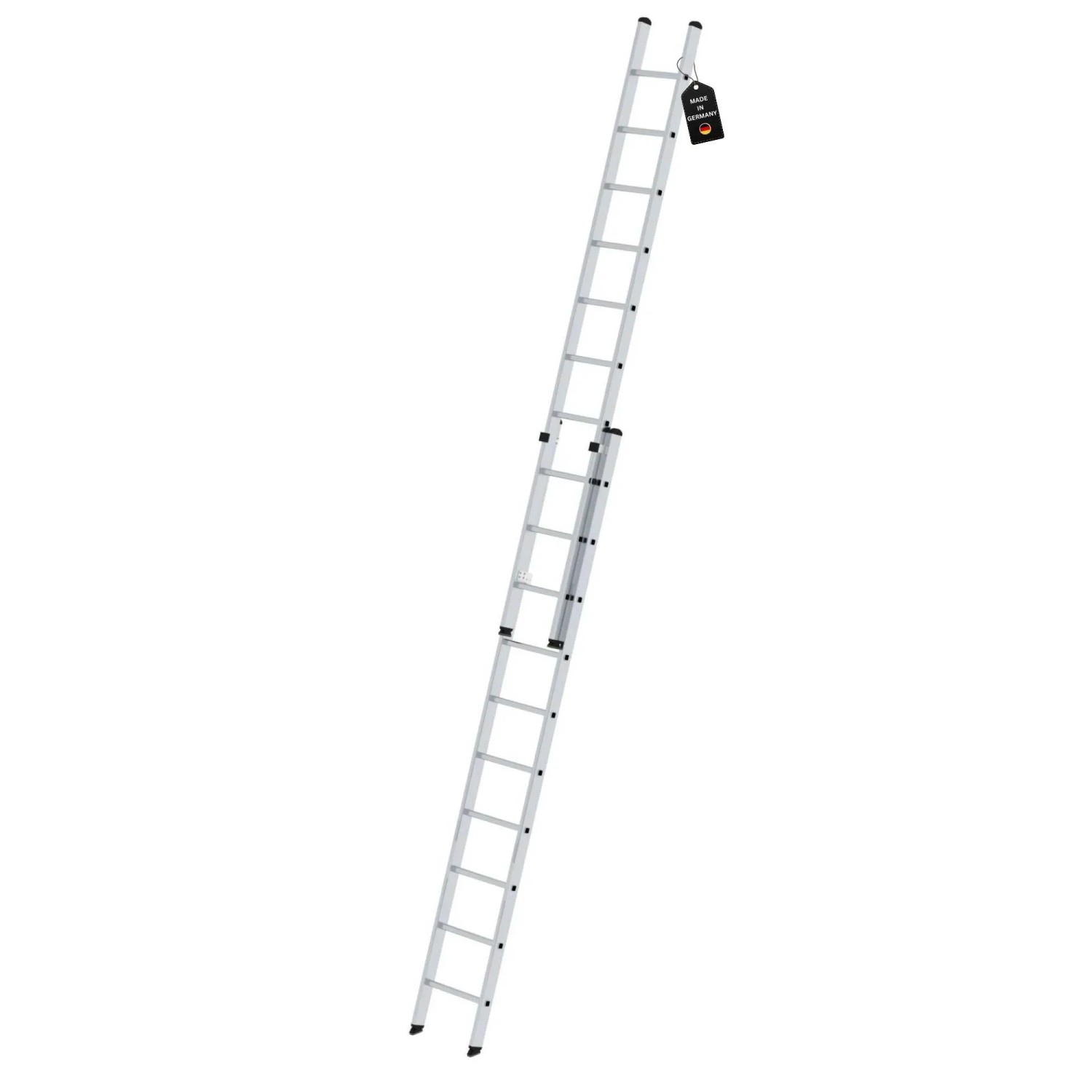 PROREGAL Sprossen-Schiebeleiter 2-Teilig Ohne Traverse 2 x 10 Sprossen
