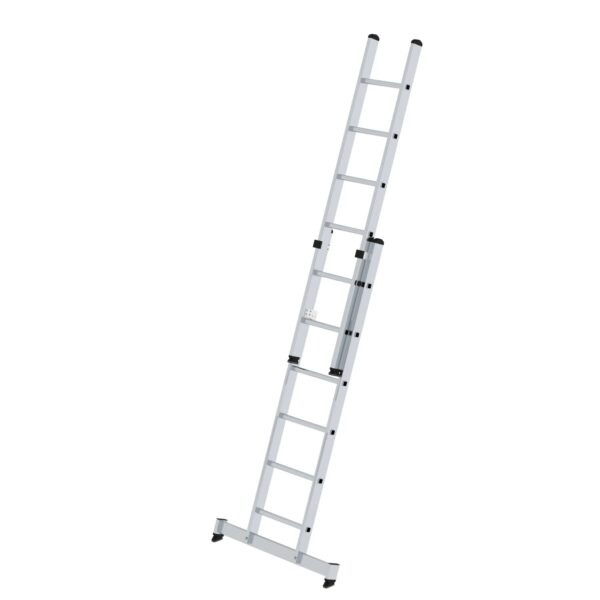 PROREGAL Sprossen-Schiebeleiter 2-Teilig mit Traverse 2 x 6 Sprossen PROREGAL Sprossen-Schiebeleiter 2-Teilig mit Traverse 2 x 6 Sprossen