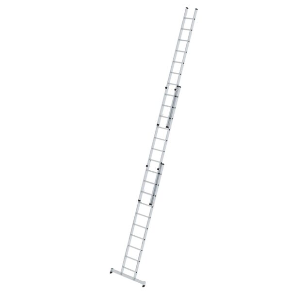 PROREGAL Sprossen-Schiebeleiter 3-Teilig mit Traverse 3 x 10 Sprossen PROREGAL Sprossen-Schiebeleiter 3-Teilig mit Traverse 3 x 10 Sprossen