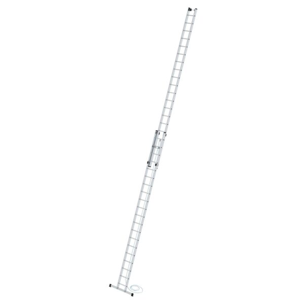 PROREGAL Sprossen-Seilzugleiter 2-Teilig mit Standard-Traverse 2 x 20 Sprossen