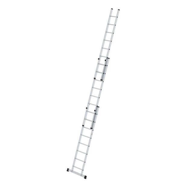 PROREGAL Sprossen-Schiebeleiter 3-Teilig mit Standard-Traverse 3 x 8 Sprossen