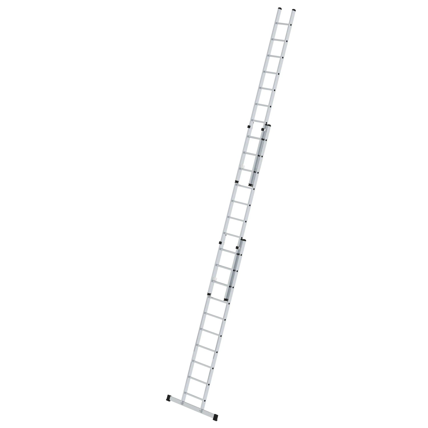 PROREGAL Sprossen-Schiebeleiter 3-Teilig mit Standard-Traverse 3 x 10 Sprossen