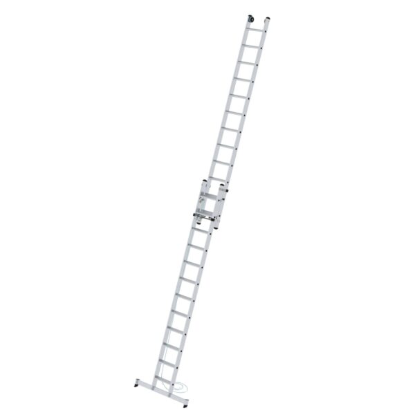 PROREGAL Stufen-Seilzugleiter 2-Teilig mit Traverse 2 x 12 Stufen PROREGAL Stufen-Seilzugleiter 2-Teilig mit Traverse 2 x 12 Stufen