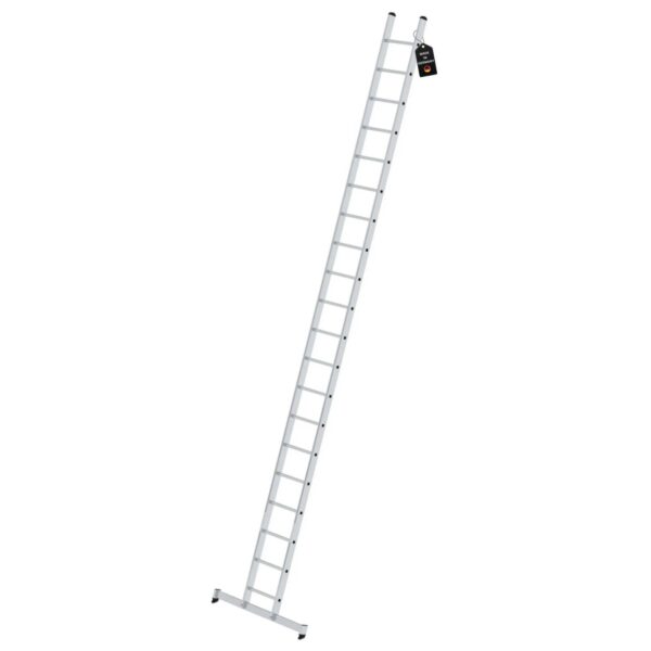 PROREGAL Sprossen-Anlegeleiter mit Traverse 20-Sprossen