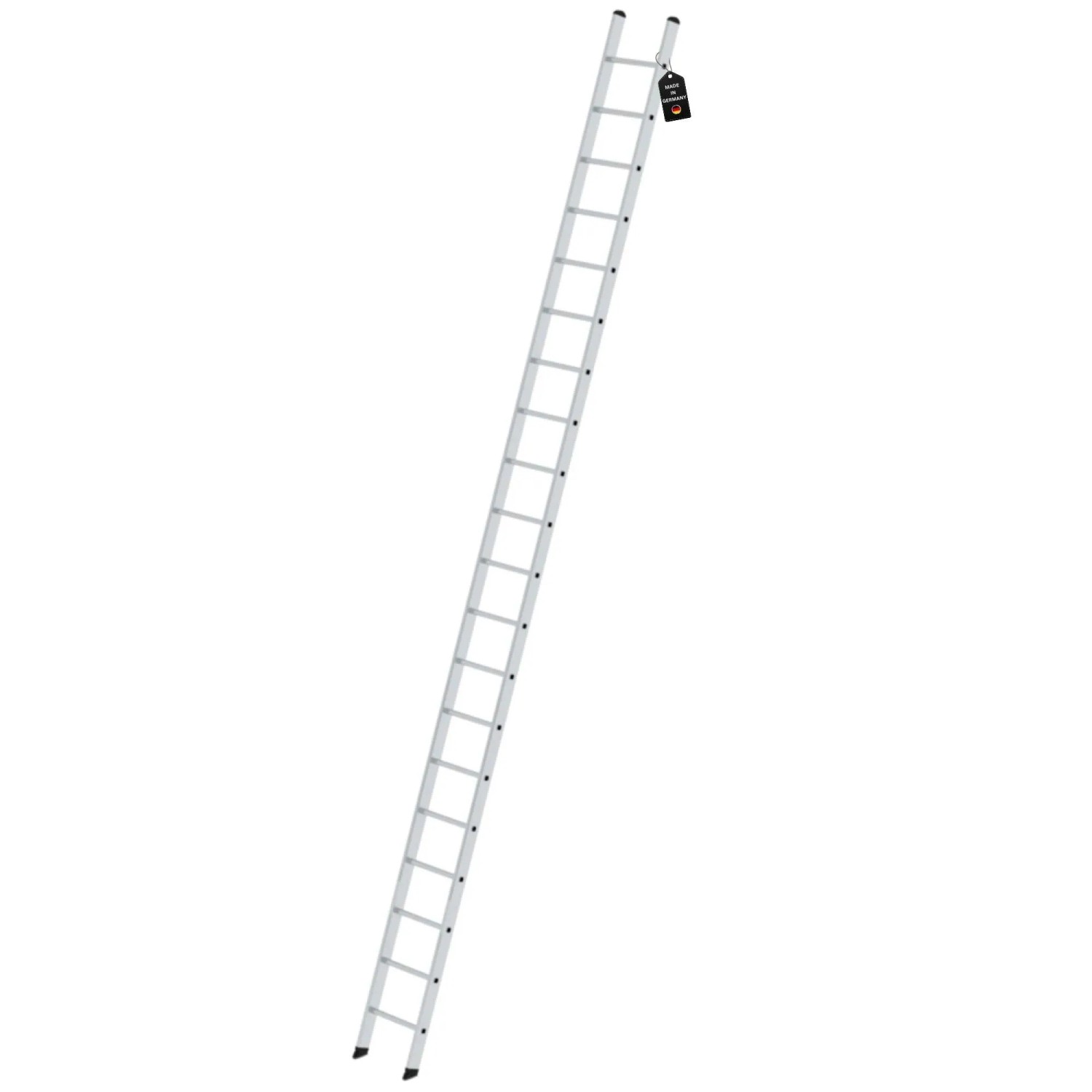 PROREGAL Sprossen-Anlegeleiter Ohne Traverse 20-Sprossen
