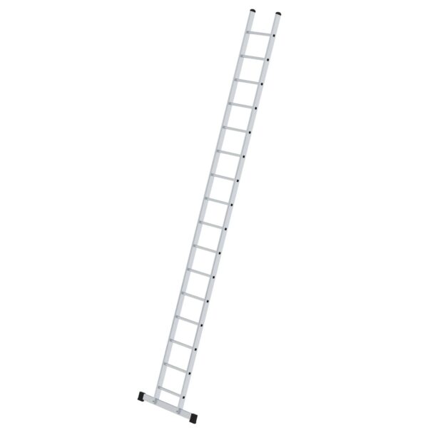 PROREGAL Sprossen-Anlegeleiter mit Standard-Traverse 16 Sprossen