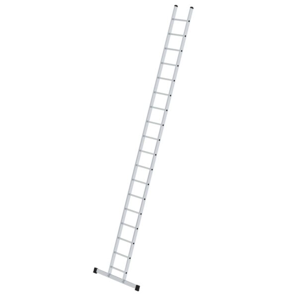 PROREGAL Sprossen-Anlegeleiter mit Standard-Traverse 18 Sprossen
