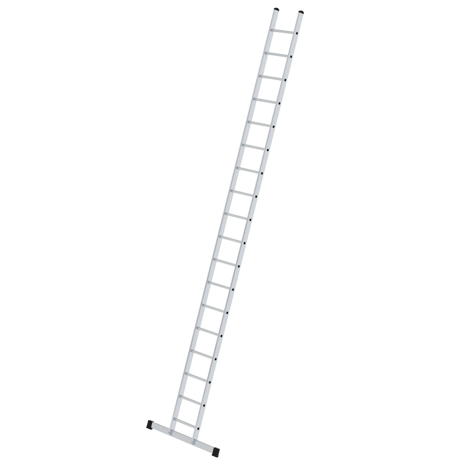 PROREGAL Sprossen-Anlegeleiter mit Standard-Traverse 18 Sprossen