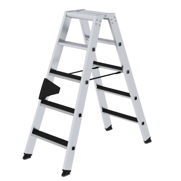 PROREGAL Stufen-Stehleiter Beidseitig Begehbar mit Clip-Step 2 x 5 Stufen PROREGAL Stufen-Stehleiter Beidseitig Begehbar mit Clip-Step 2 x 5 Stufen