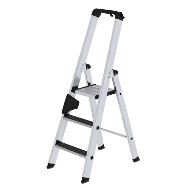 PROREGAL Stufen-Stehleiter Einseitig Begehbar mit Clip-Step R13 3 Stufen PROREGAL Stufen-Stehleiter Einseitig Begehbar mit Clip-Step R13 3 Stufen