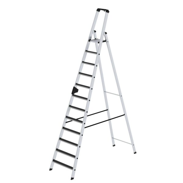 PROREGAL Stufen-Stehleiter Einseitig Begehbar mit Clip-Step R13 12 Stufen PROREGAL Stufen-Stehleiter Einseitig Begehbar mit Clip-Step R13 12 Stufen