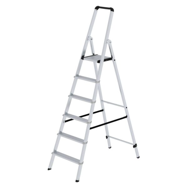 PROREGAL ML Stufen-Stehleiter Einseitig Begehbar 6 Stufen PROREGAL ML Stufen-Stehleiter Einseitig Begehbar 6 Stufen