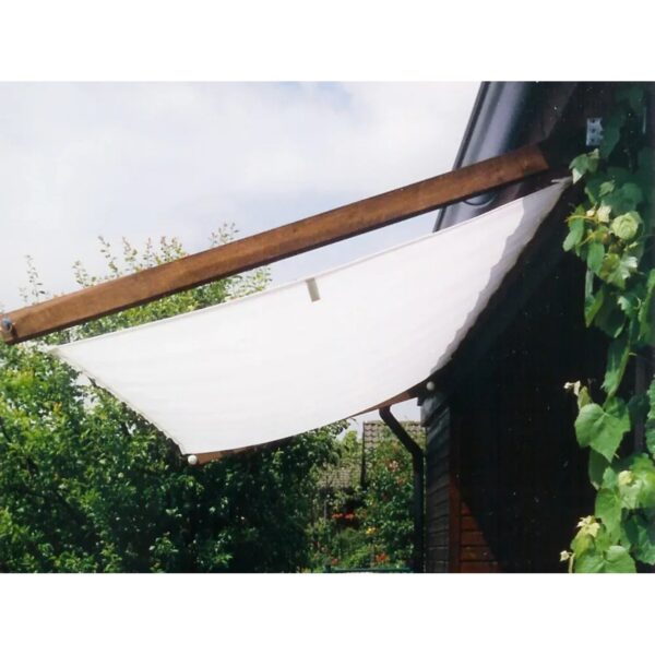 Floracord Vierecksonnensegel Elfenbein 330 cm x 200 cm Floracord Vierecksonnensegel Elfenbein 330 cm x 200 cm