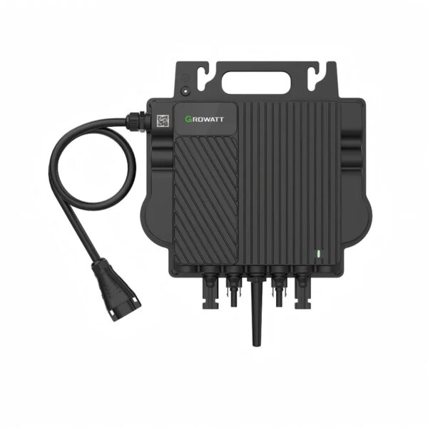Growatt NEO 800W Mikro Wechselrichter mit 5M AC Kabel für Balkonkraftwerk