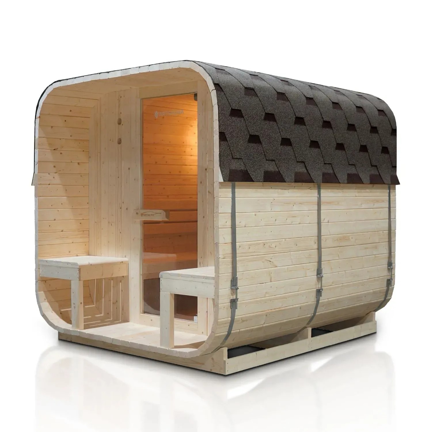Artsauna Cube Fasssauna Nolvik XXL