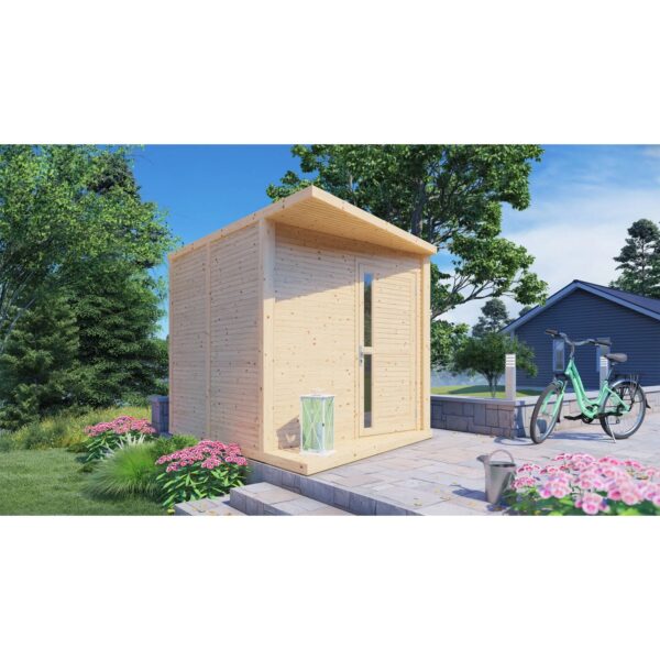 Bertilo Gartenhaus Concept 297 cm x 234 cm Natur FSC® Bertilo Gartenhaus Concept 297 cm x 234 cm Natur FSC®