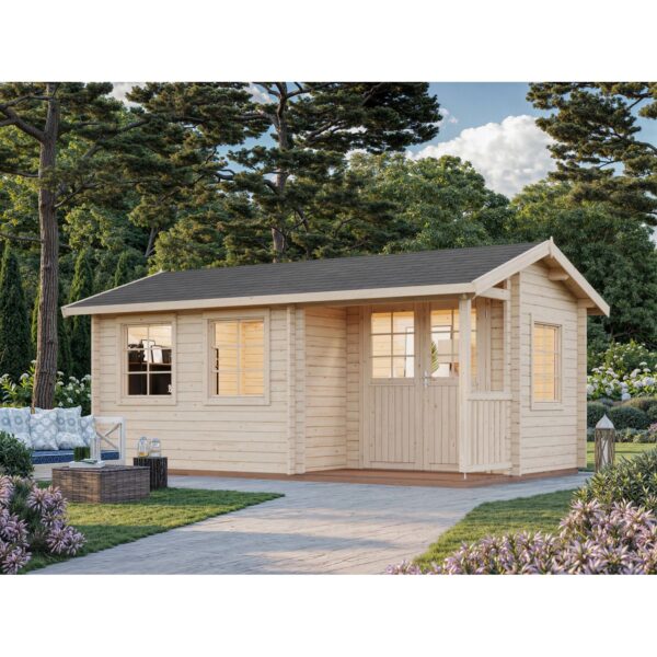 Palmako Holz-Gartenhaus Susanna B x T: 510 cm x 300 cm