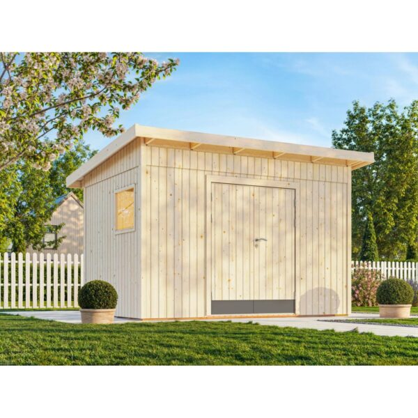 Palmako Gartenhaus Stig 8,2 m2 Natur Unbehandelt