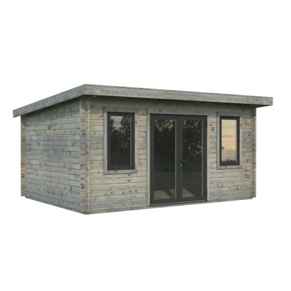 Palmako Holz-Gartenhaus Lisandra Pultdach Tauchgrundiert 470 cm x 350 cm Palmako Holz-Gartenhaus Lisandra Pultdach Tauchgrundiert 470 cm x 350 cm