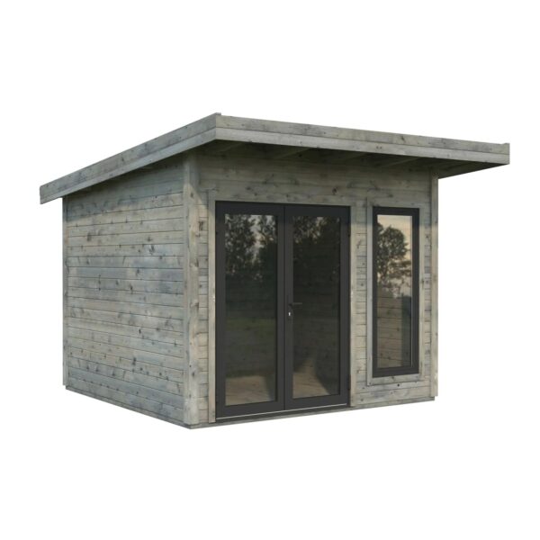 Palmako Holz-Gartenhaus Aurelia Pultdach Tauchgrundiert 296 cm x 300 cm 8,4 m² Palmako Holz-Gartenhaus Aurelia Pultdach Tauchgrundiert 296 cm x 300 cm 8,4 m²