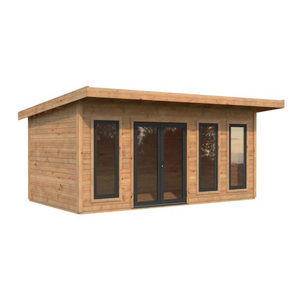 Palmako Holz-Gartenhaus Aurelia Pultdach Tauchgrundiert 530 cm x 300 cm 15,2 m² Palmako Holz-Gartenhaus Aurelia Pultdach Tauchgrundiert 530 cm x 300 cm 15,2 m²