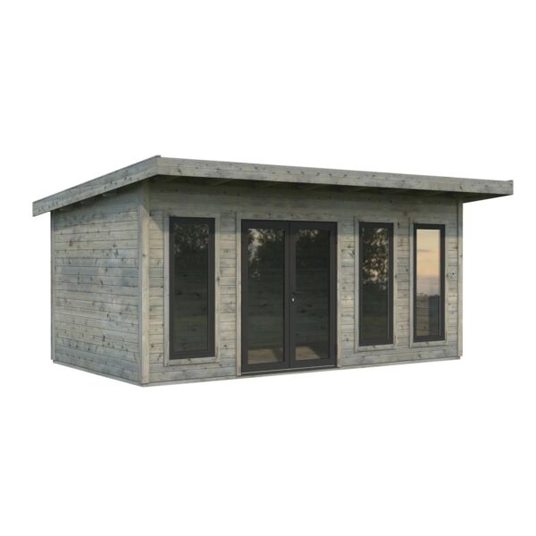 Palmako Holz-Gartenhaus Aurelia Pultdach Tauchgrundiert 530 cm x 300 cm 15,2 m² Palmako Holz-Gartenhaus Aurelia Pultdach Tauchgrundiert 530 cm x 300 cm 15,2 m²