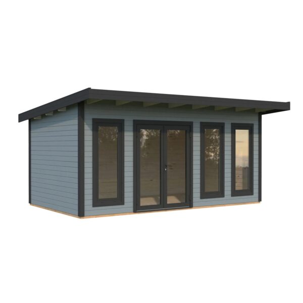 Palmako Holz-Gartenhaus Aurelia Pultdach Lackiert 530 cm x 300 cm 15,2 m² Palmako Holz-Gartenhaus Aurelia Pultdach Lackiert 530 cm x 300 cm 15,2 m²