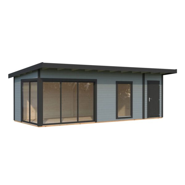 Palmako Holz-Gartenhaus Andrea Slide Plus Pultdach Lackiert 735 cm x 300 cm Palmako Holz-Gartenhaus Andrea Slide Plus Pultdach Lackiert 735 cm x 300 cm