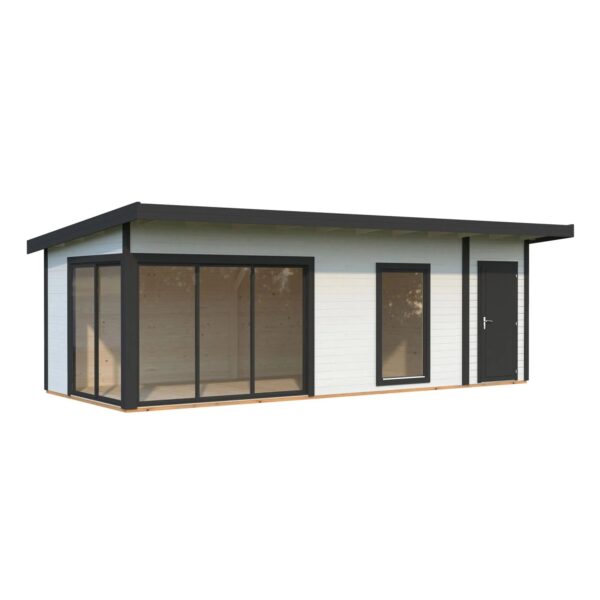 Palmako Holz-Gartenhaus Andrea Slide Plus Pultdach Lackiert 735 cm x 300 cm Palmako Holz-Gartenhaus Andrea Slide Plus Pultdach Lackiert 735 cm x 300 cm
