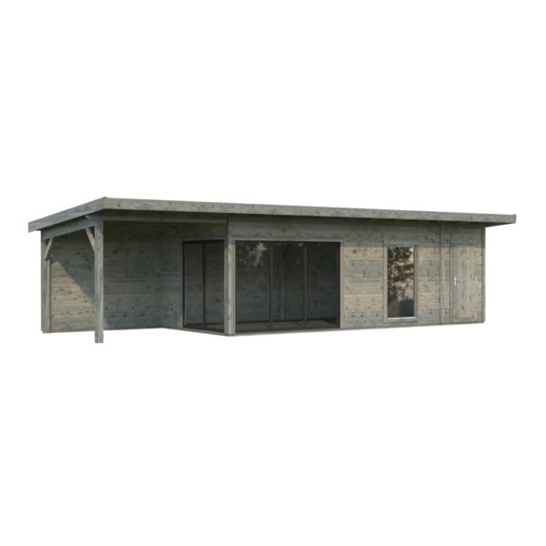 Palmako Holz-Gartenhaus Andrea Slide Pultdach Tauchgrundiert 1060 cm x 300 cm Palmako Holz-Gartenhaus Andrea Slide Pultdach Tauchgrundiert 1060 cm x 300 cm