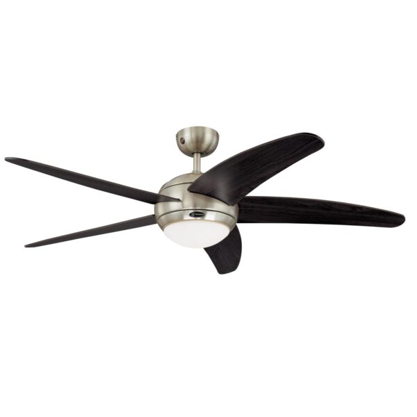 WESTINGHOUSE Westinghouse Deckenventilator Bendan Chrom mit Licht und Fernbedienung
