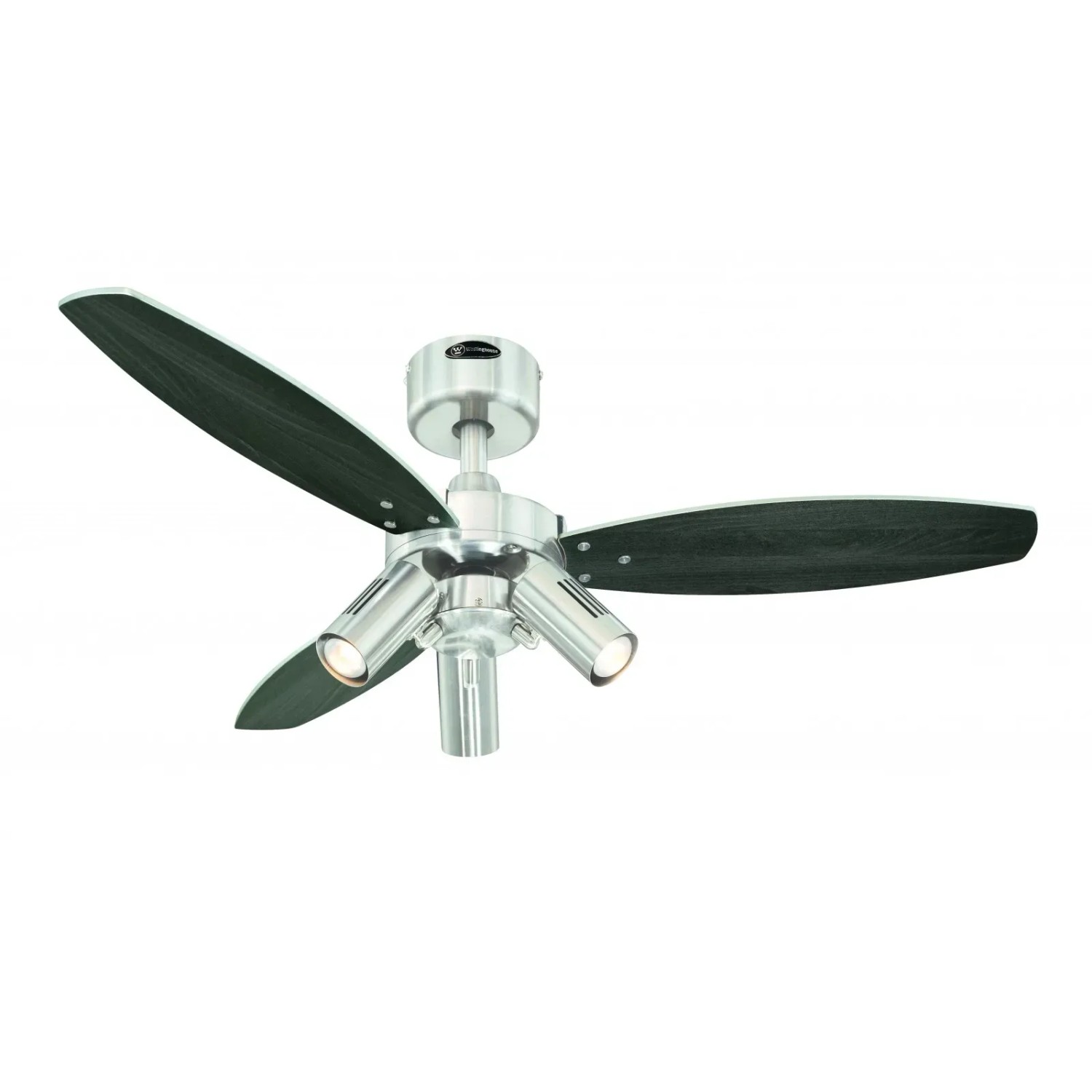 WESTINGHOUSE Deckenventilator Jet Plus Nickel 105 cm mit Beleuchtung und Fernbedienung