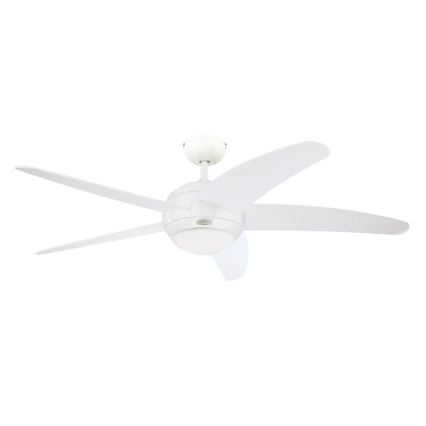 WESTINGHOUSE Westinghouse Deckenventilator Bendan Weiß mit Licht und Fernbedienung WESTINGHOUSE Westinghouse Deckenventilator Bendan Weiß mit Licht und Fernbedienung