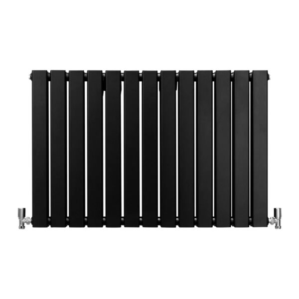 Monstershop Paneelheizkörper Matte Schwarz 600mm x 700mm
