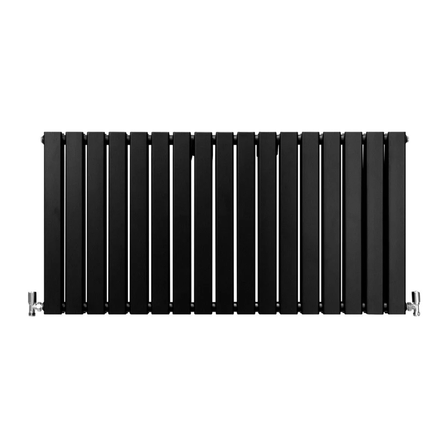 Monstershop Paneelheizkörper Matte Schwarz 600mm x 910mm