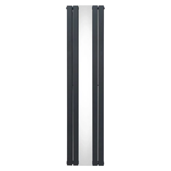 Monstershop Heizkörper mit Spiegel 1800mm x 425mm Anthrazitgrau