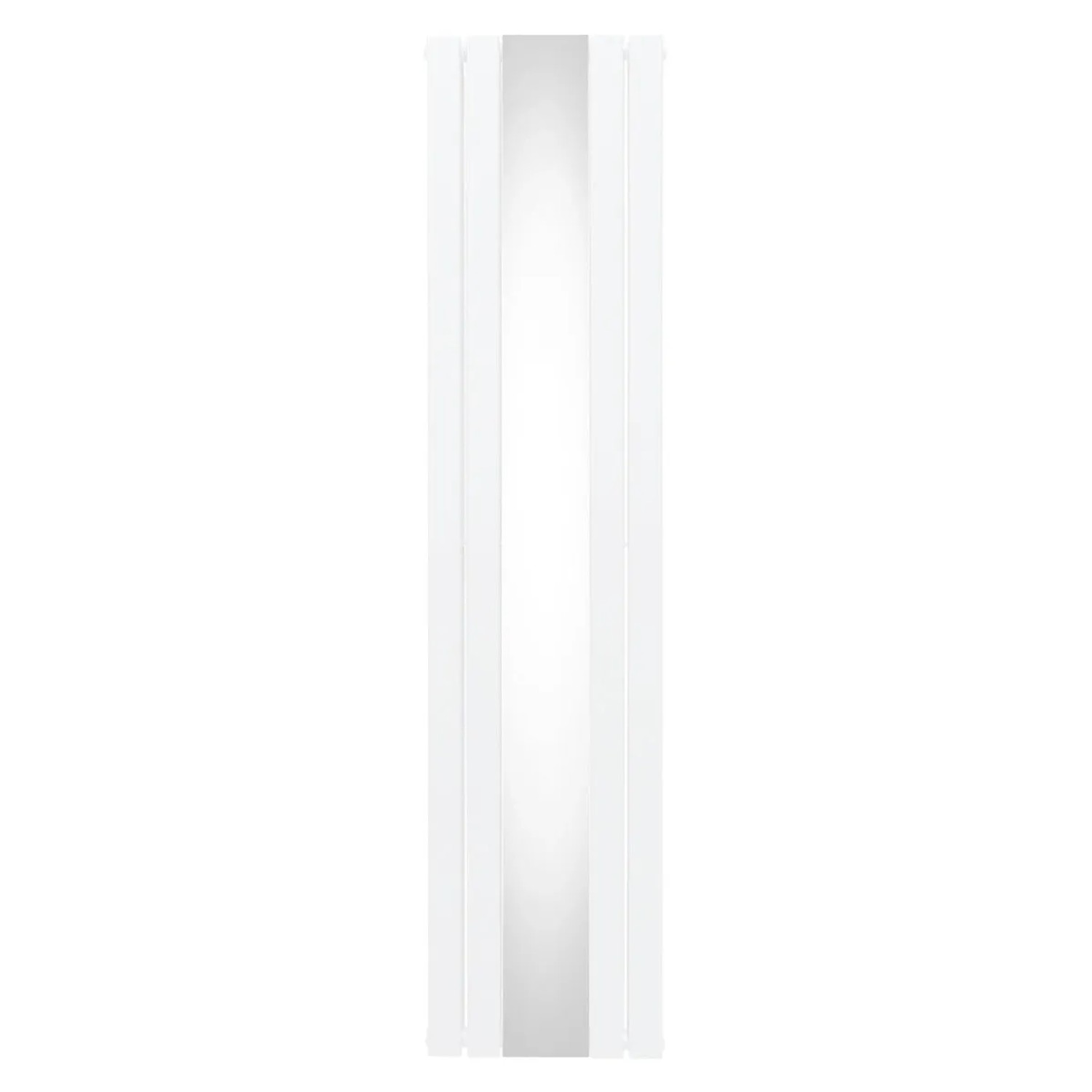 Monstershop Heizkörper mit Spiegel 1800mm x 425mm Weiß