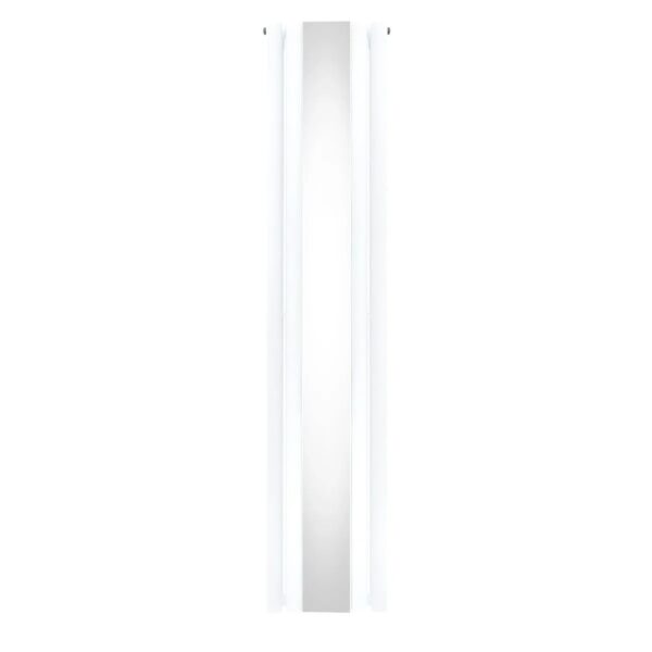 Monstershop Oval Röhrenheizkörper mit Spiegel 1800mm x 380mm Weiß Monstershop Oval Röhrenheizkörper mit Spiegel 1800mm x 380mm Weiß