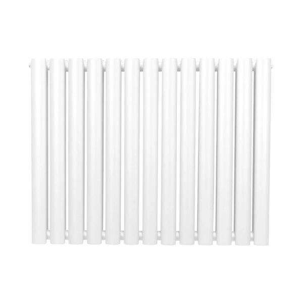 Monstershop Oval Röhrenheizkörper 600mm x 780mm Weiß