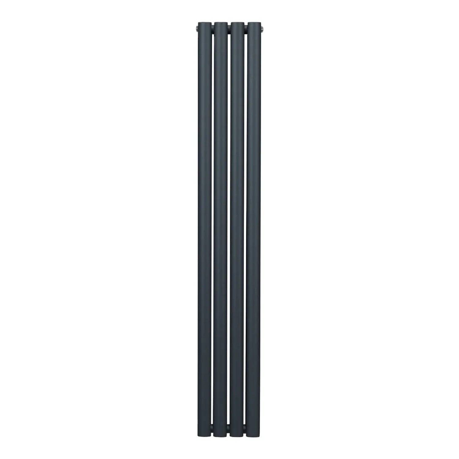 Monstershop Oval Röhrenheizkörper 1600mm x 240mm Anthrazitgrau
