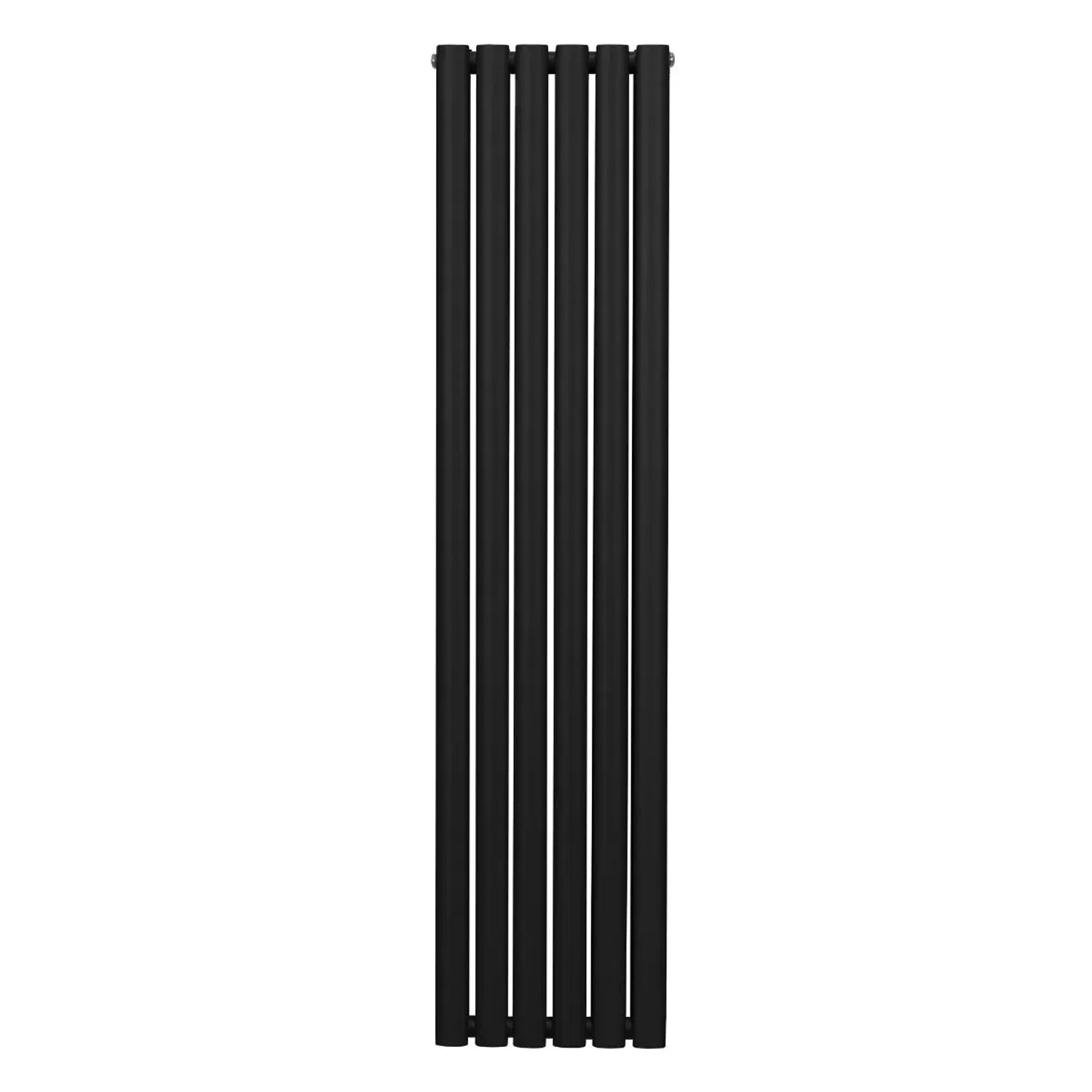 Monstershop Oval Röhrenheizkörper 1600mm x 360mm Schwarz