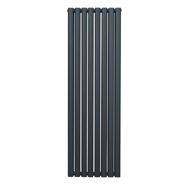 Monstershop Oval Röhrenheizkörper 1600mm x 480mm Anthrazitgrau