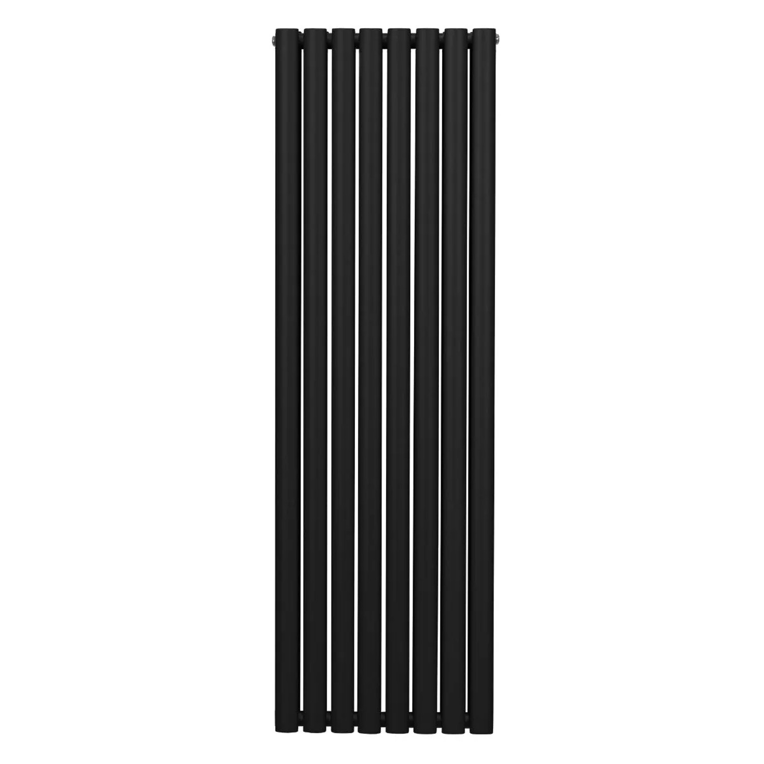 Monstershop Oval Röhrenheizkörper 1600mm x 480mm Schwarz