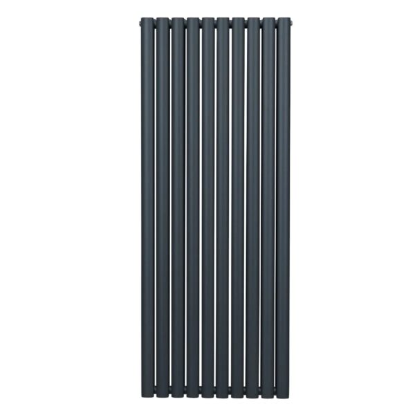 Monstershop Oval Röhrenheizkörper 1600mm x 600mm Anthrazitgrau