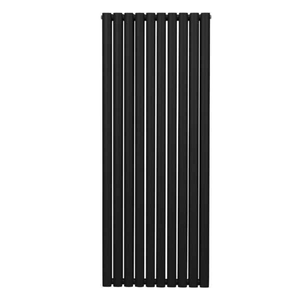 Monstershop Oval Röhrenheizkörper 1600mm x 600mm Schwarz