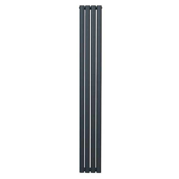 Monstershop Oval Röhrenheizkörper 1800mm x 240mm Anthrazitgrau Monstershop Oval Röhrenheizkörper 1800mm x 240mm Anthrazitgrau