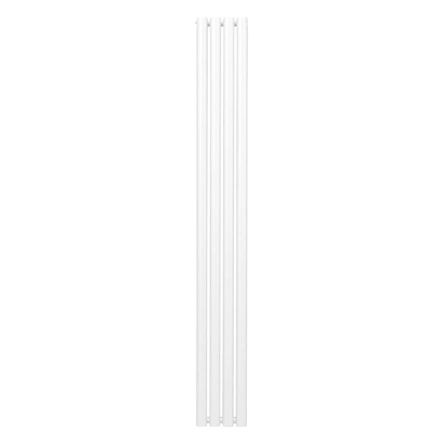 Monstershop Oval Röhrenheizkörper 1800mm x 240mm Weiß