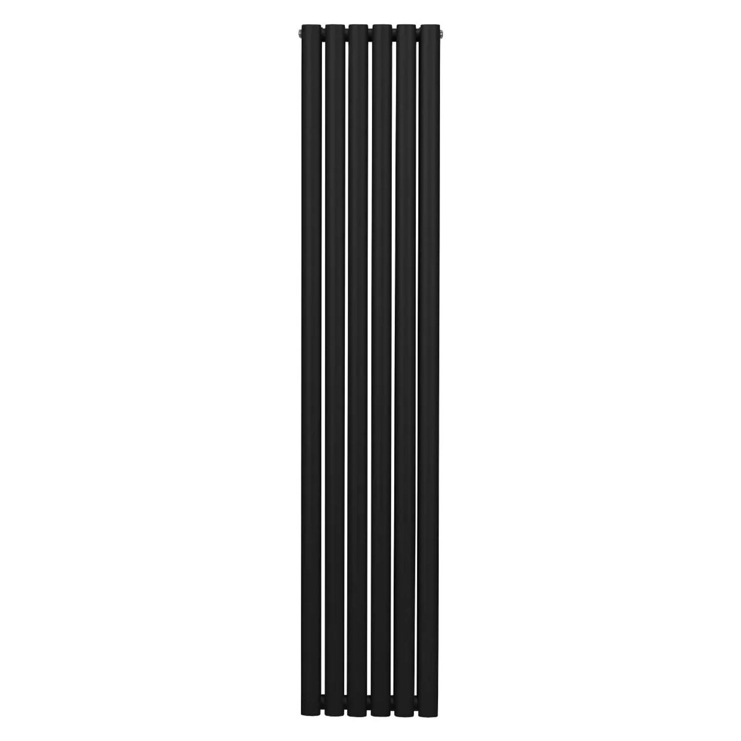 Monstershop Oval Röhrenheizkörper 1800mm x 360mm Schwarz