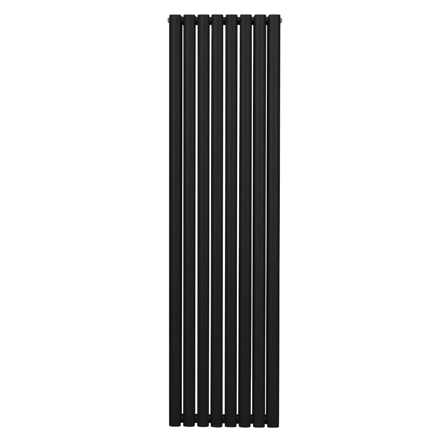 Monstershop Oval Röhrenheizkörper 1800mm x 480mm Schwarz