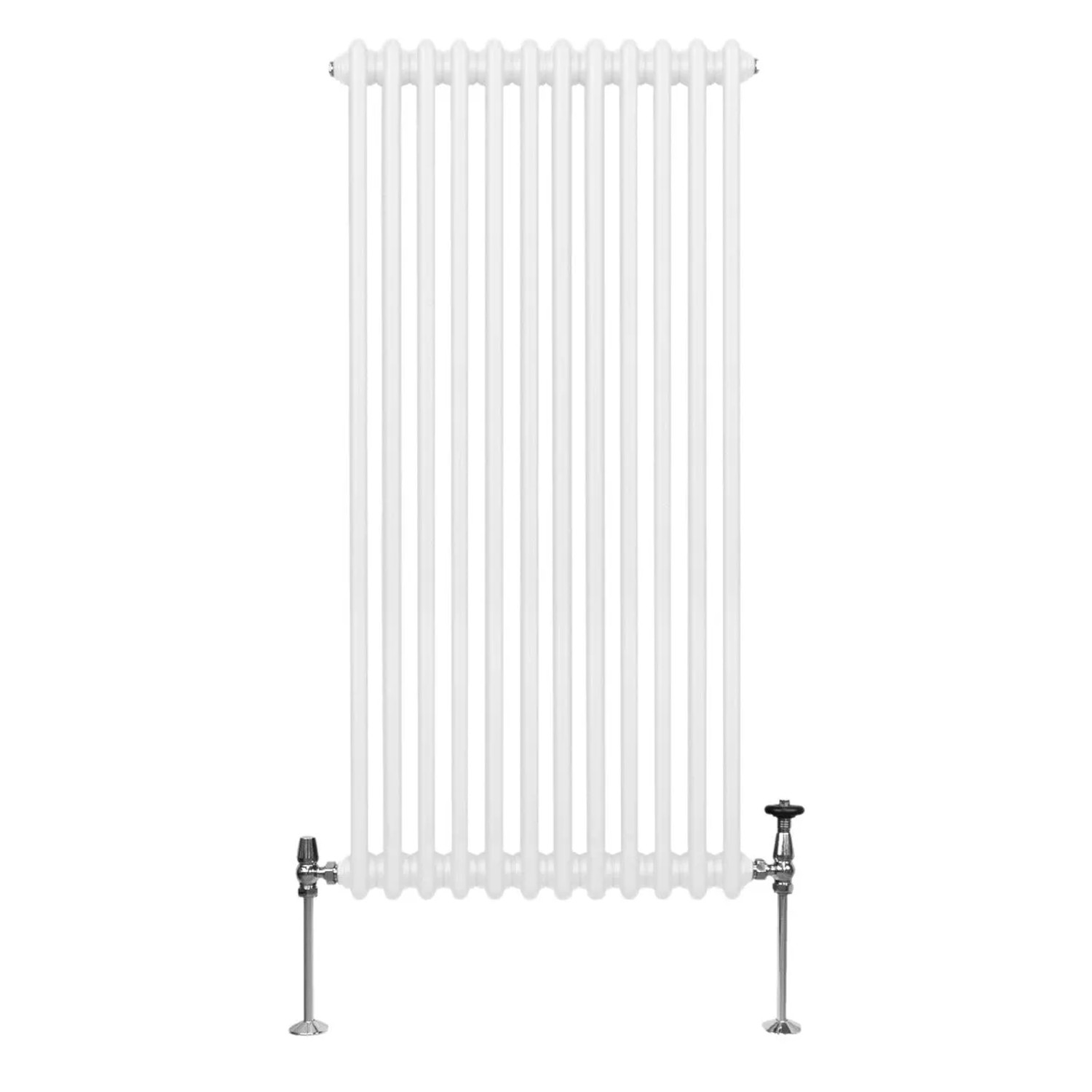 Monstershop Traditioneller 2 Spalten Heizkörper 1500 x 562 mm Weiß